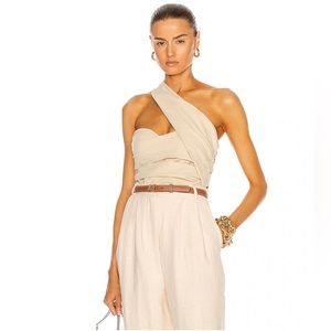 ATOIR Never Really Over Bodysuit- size 6 Taupe color